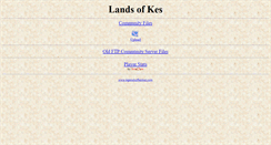 Desktop Screenshot of landsofkes.legendsofkesmai.com